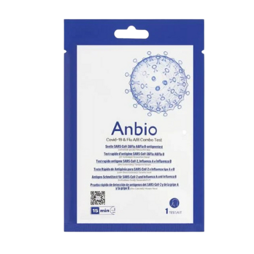 ANBIO TEST SARS-COV 2 + GRIPE A/B ANTIGEN COMBO TEST KIT 26