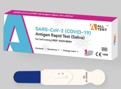 SARS-CoV-2  Antigen Rapid Test (Saliva) - PIRULETA